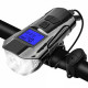 Мощные велосипедные фары XA-585-T6+2LED, Велосипедный фонарь передний мощный с аккумулятором CP-79