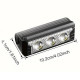 Ліхтар для велоподорожей FY-339B-3LED(white+yellow), Довговічний велосипедний ліхтар SF-42 за 697 грн