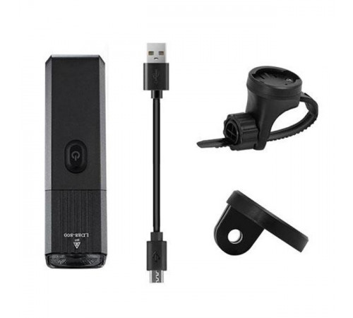 Велофонарь с аккумулятором и зарядным устройством LEADBIKE LD88-OSRAM 800LM, Фонарик велофонарь NC-49