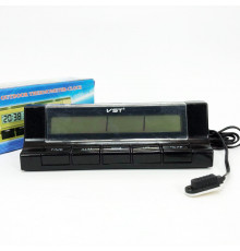 Авточасы с термометром VST-7037 EG-39