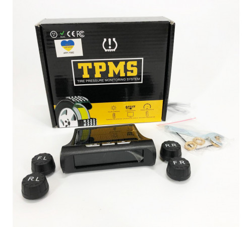 Система контроля давления в шинах TPMS+SOLAR внешние датчики KH-16