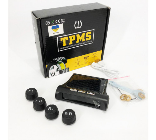 Система контроля давления в шинах TPMS+SOLAR внешние датчики KH-16