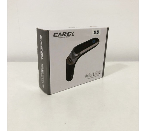 FM модулятор CAR G6 Bluetooth USB AUX MicroSD трансмітер, FM модулятор для автомобіля. Колір: золотий AS-26 за 251 грн