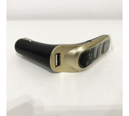 FM модулятор CAR G6 Bluetooth USB AUX MicroSD трансмітер, FM модулятор для автомобіля. Колір: золотий AS-26 за 251 грн