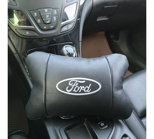 Подушка подголовник для поездок в машине Ford, Подушка для салона авто под голову поездок ZA-51