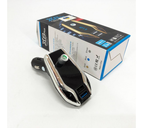 Автомобильный fm трансмиттер с интерфейсом bluetooth, Fm блютуз трансмитер, Блютуз передатчик для авто OV-44