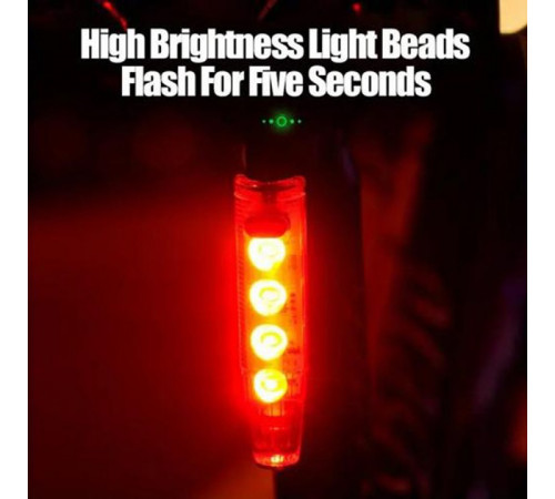 Задний велофонарь LEADBIKE LD77-LS-4 LED, Фонари для велосипеда с поворотниками, Мигалка велосипедная IF-95