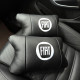 Оригинальный подарок автомобилисту Fiat, Подушка подголовник на сиденье машины, Автоподушка подарок CU-75