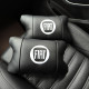 Оригинальный подарок автомобилисту Fiat, Подушка подголовник на сиденье машины, Автоподушка подарок CU-75