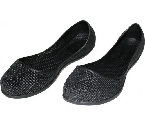 Гумові чорні чорні жіночі балетки для пляжних прогулянок ЕВА-тапочки літні щоденні