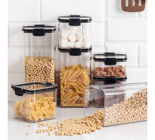 Органайзеры для кухни Food Storage Container 5 Контейнеров | Набор пластиковых контейнеров для круп
