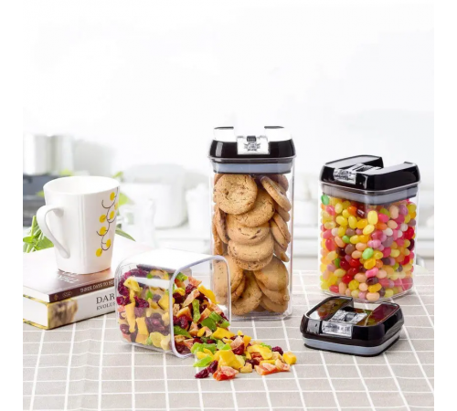 Органайзеры для кухни Food Storage Container 5 Контейнеров | Набор пластиковых контейнеров для круп