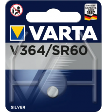 Батарейка часовая Varta 364, V364, SR621SW, SR60, 602