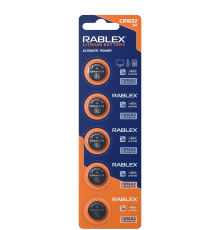 Rablex CR1632 3V blister card/5 pcs/100/2000