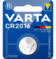 Батарейка Varta CR-2016 Lithium 1xBL