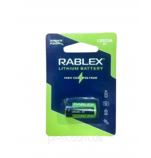 Аккамулятор для тактического фонаря MPLS Rablex 123A 1500mah LITHIUM Batter 3V 