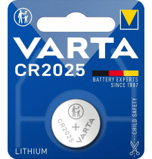Батарейка Varta CR-2025 Lithium 1xBL
