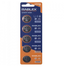 Rablex CR2016 3 V blister card/5 pcs/100/2000