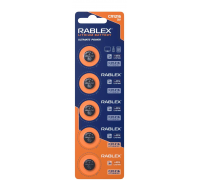 Rablex CR1216 3V blister card/5 pcs/100/2000