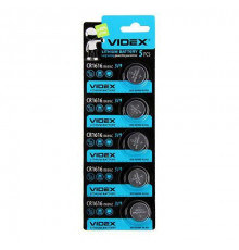 Батарейка литиевая VIDEX CR1616 5pcs BLISTER CARD