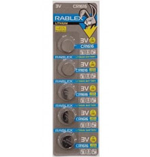 Rablex CR1616 3V blister card/5 pcs/100/2000