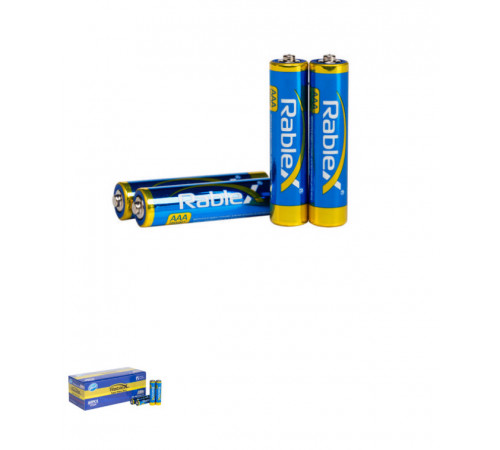 Батарейка Rablex R03/ техника/ААA/1.5V/60 (2/60/2400) за 6 грн