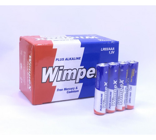 Батарейка щелочная Wimpex LR03/AAA (40 шт/уп) (960) за 13 грн