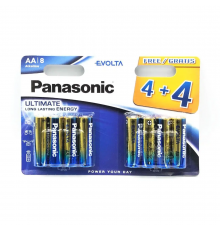 Батарейки Panasonic Evolta Alkaline AA LR6/ 4703 (8/96/480)