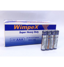 Батарейка сольова Wimpex R3P/AAA 4pcs SHRING (60 шт/уп) (60/2160)