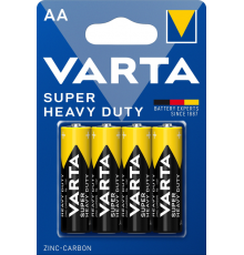 Батарейки VARTA Super Heavy Duty AA R6/ 6267 солевые 1.5V (4/48/240)