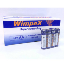 Батарейка сольова Wimpex R6/AA 4pcs SHRING (1200)