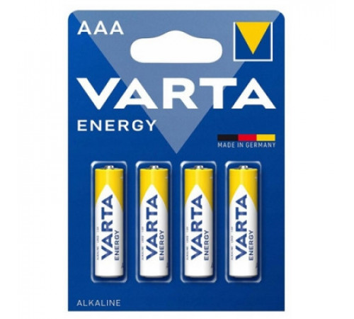 Батарейка Varta Energy LR03/ AAA/1,5V/ 4xBLI/ Alkaline KOD-6458 за 36 грн