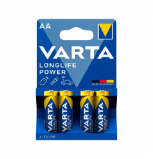 Батарейка VARTA LONGLIFE POWER щелочная AA LR6 4xBL ALKALINE KOD-9473
