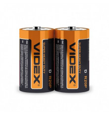 Батарейка сольова VIDEX R20P/D 2pcs SHRING