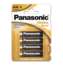 Батарейка PANASONIC LR6/ 9273 Alkaline Power 1x4 шт (48/240)