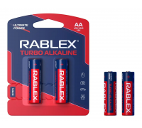 Rablex LR6/AA Turbo 2шт BLISTER /24/240 (410min)