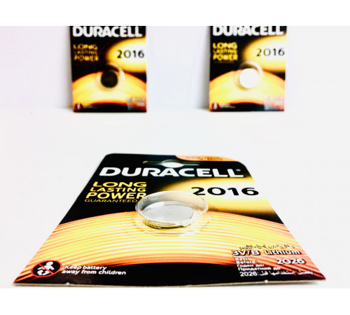 Батарейка щелочная DURACELL DUR-2016 1x1 шт за 82 грн