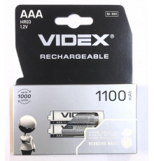 Аккумуляторы Videx HR03/AAA 1100MAH double blister/2pcs