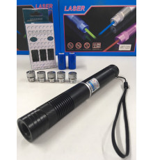 Указка LASER BLUE YX-B008/ART-1205 2*16340, 5 насадок (20 шт)