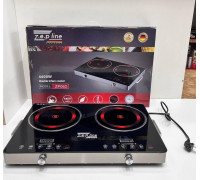 Элекрическая инфракрасная двухконфорочная плита Zepline ZP-062 4400 W (3)