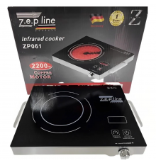 Инфракрасная электроплита одноконфорочная Zepline ZP-061 2200w (8)