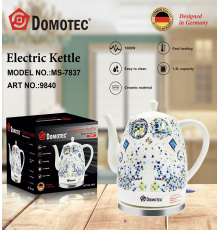 Керамический электрочайник 1,4 л Domatec MS-7837/ 9840 (8)