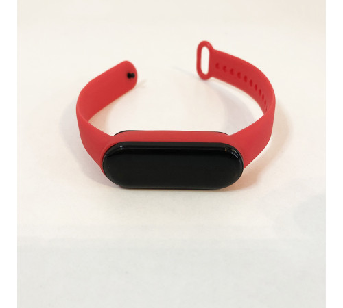 Фитнес браслет Smart Watch M5 Band Classic Black смарт часы-трекер. Цвет: красный GJ-46