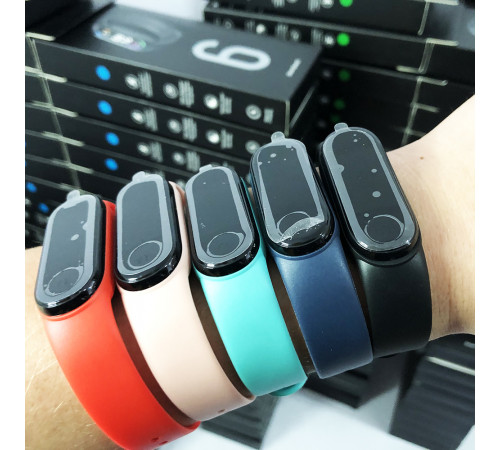 Фитнес браслет FitPro Smart Band M6 (смарт часы, пульсоксиметр, пульс). Цвет: розовый SZ-45