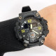 Тактические часы для зсу SKMEI 1965BK BLACK, Многофункциональные военные часы военной тематики VM-78