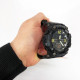 Тактические часы для зсу SKMEI 1965BK BLACK, Многофункциональные военные часы военной тематики VM-78
