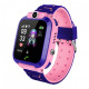 Детские Смарт Часы Smart Baby Watch Q12 SIM /Bluetooth /LBS/GPS. Цвет: розовый PW-69