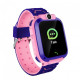 Детские Смарт Часы Smart Baby Watch Q12 SIM /Bluetooth /LBS/GPS. Цвет: розовый PW-69