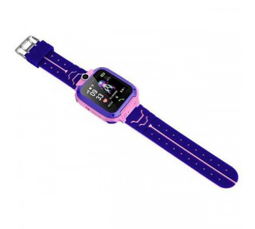 Детские Смарт Часы Smart Baby Watch Q12 SIM /Bluetooth /LBS/GPS. Цвет: розовый PW-69