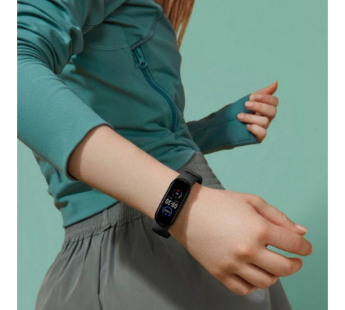 Фитнес браслет FitPro Smart Band M6 (смарт часы, пульсоксиметр, пульс). Цвет: черный WI-55